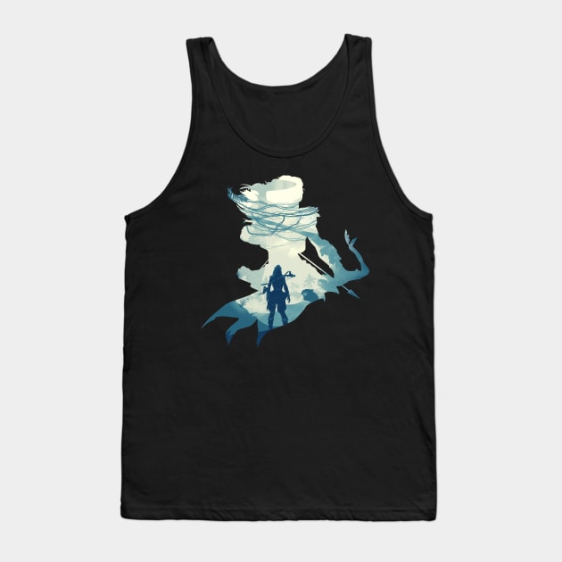 Not Safe To Go Alone Tank Top by ramenboy